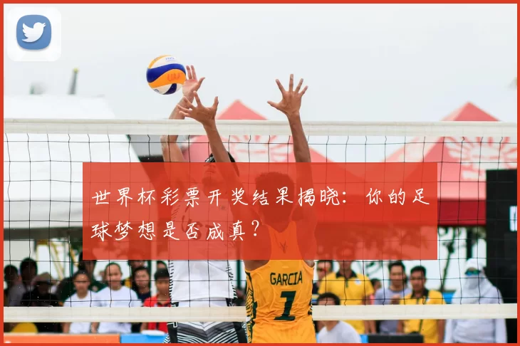 世界杯彩票开奖结果揭晓：你的足球梦想是否成真？