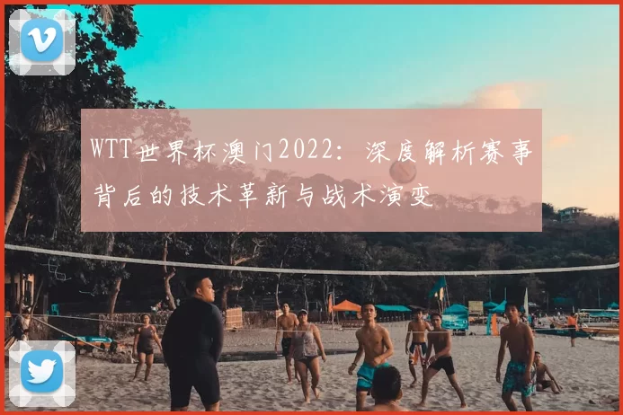 WTT世界杯澳门2022：深度解析赛事背后的技术革新与战术演变